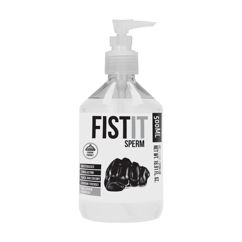 Fist fake sperm anal - fake,