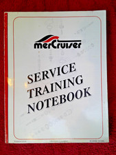 MerCruiser Service Training Notebook, Mercury, Mariner marine engines & parts.