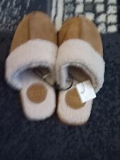 Zara Mule Slippers Sheepskin Real Leather
