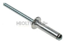 POP RIVETS DOME HEAD OPEN BLIND ALUMINIUM BODY STEEL SHANK 3.2mm 4.0mm 4.8mm ?
