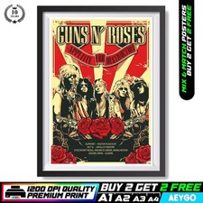 GUNS N ROSES Rock Music Live