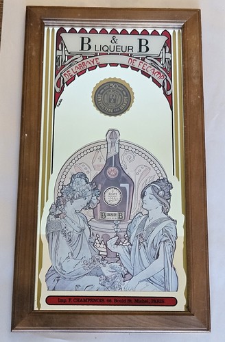 Vtg liqueur mirror 50th - vtg,