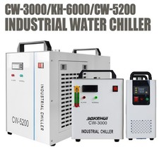 CW-3000/KH-6000/CW-5200 Industrial Water Chiller Cooler for Co2 Glass Laser Tube