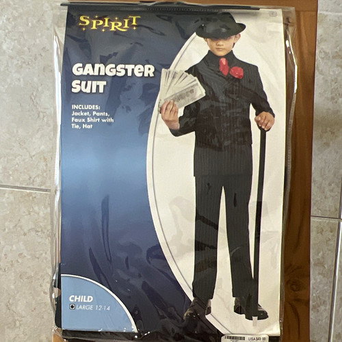 Spirit halloween gangster - gangster, suit