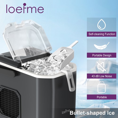 Countertop ice cube maker - countertop,