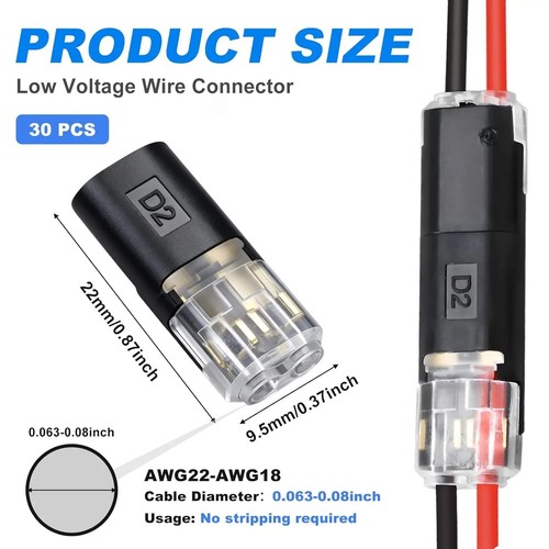 Quick splice solder less crimp - solder,