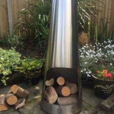 Outdoor Chimenea Log Burner