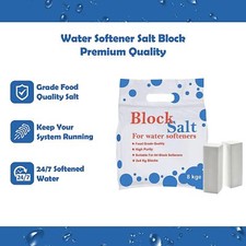 Water Softener Block Salt Suitable for Water Softeners Grade A Quality Block