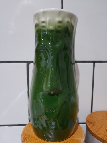 Vintage 70s ceramic - ceramic, celery
