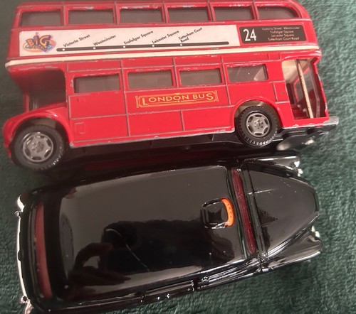 London taxis and bus - london,