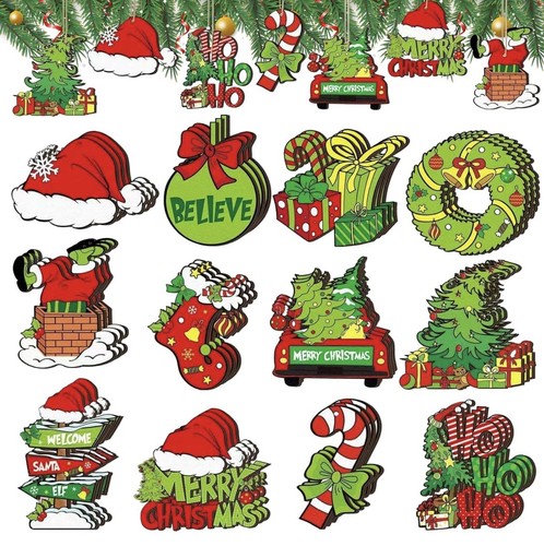 The grinch piece wooden - 36,