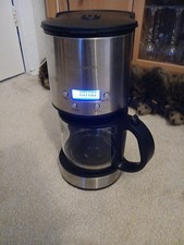 Cookworks CM2069ST 1.5L Stainless Steel Filter Coffee Maker with Timer & Manual