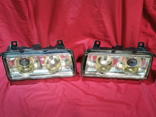 Bmw e36 headlights - , chrome