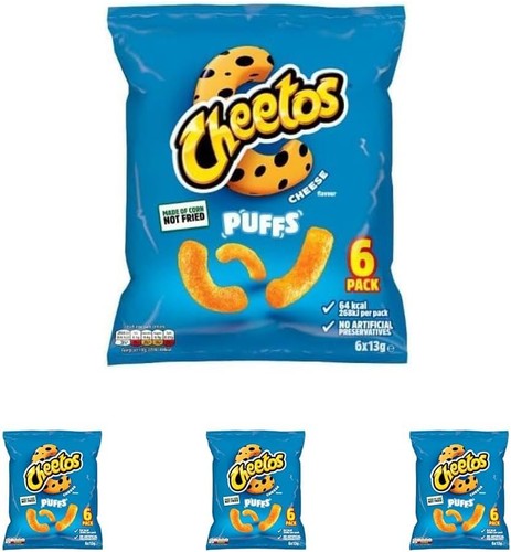 Cheetos puffs cheese multipack - cheetos,