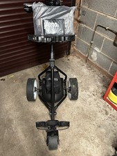 Ben Sayers 18 Hole Electric Golf Trolley - Black Ni Cad Battery Very Little Use