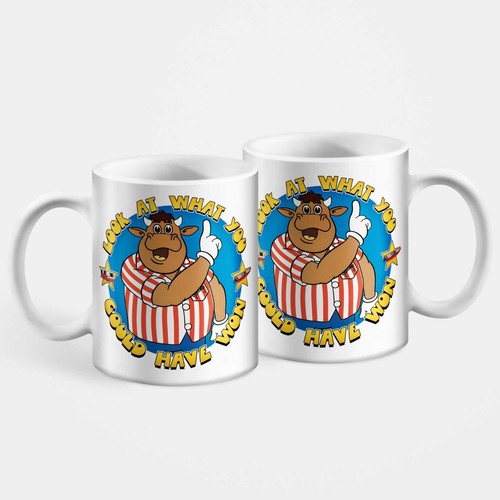 Bullseye mug bully look - mug, at
