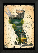 Fantasy Labrador Puppy Framed