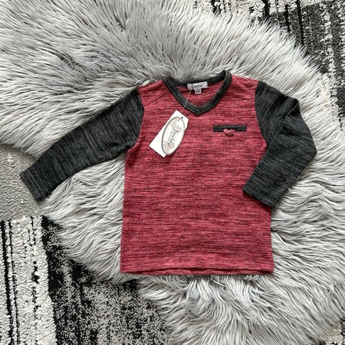 Frenchie long sleeve - long, v-neck