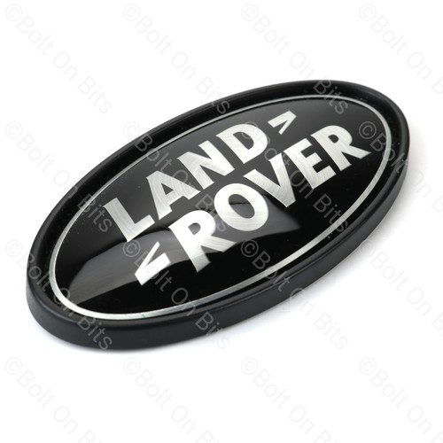 Landrover badge black - badge, &
