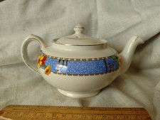 BCM Nelson Ware Vintage Teapot Floral & Lustre Detail