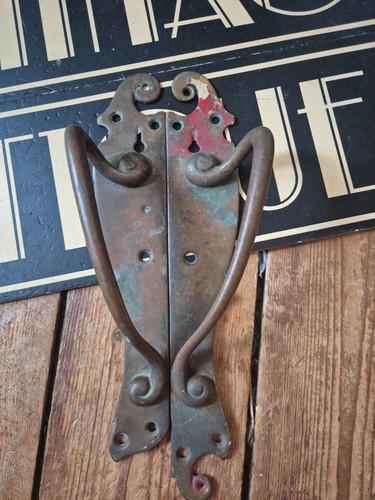 Large bronze art nouveau