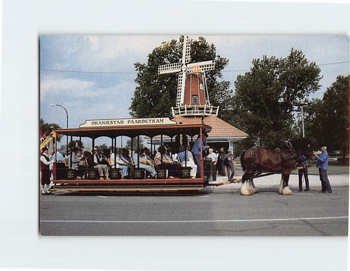 Postcard dutch street - postcard,