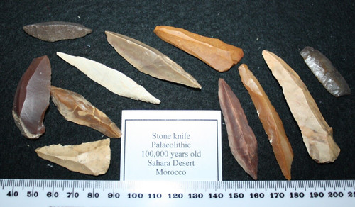 Palaeolithic stone age - , tool