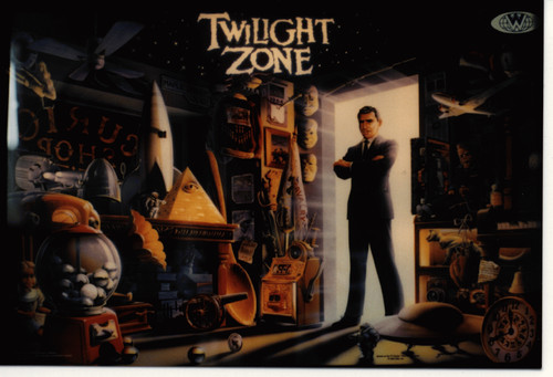 Twilight zone pinball rubber - zone,