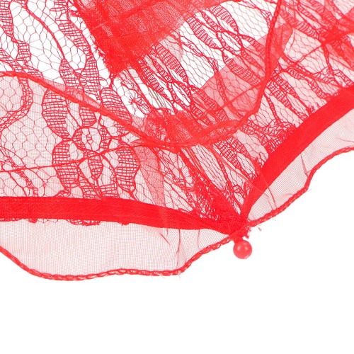 Red wedding bride umbrella - wedding,