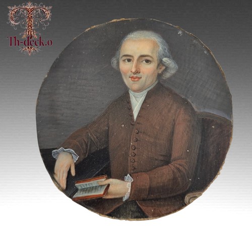 Miniature painted portrait - miniature,