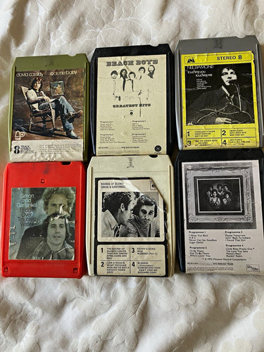 Stereo track cartridge lot - stereo, 8-track