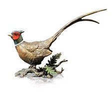 Richard Cooper Bronze Birds Collection Pheasant Figurine