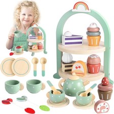 GAGAKU Wooden Tea Party Set