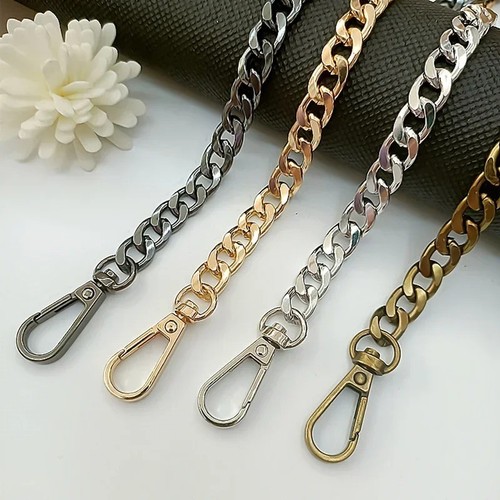 Metal aluminum bag chain - aluminum,