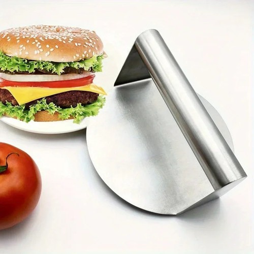 Stainless steel smash burger - stainless,