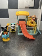 Bing Bunny Playground Park Playset Toy With Bing Sula & Pando Figures