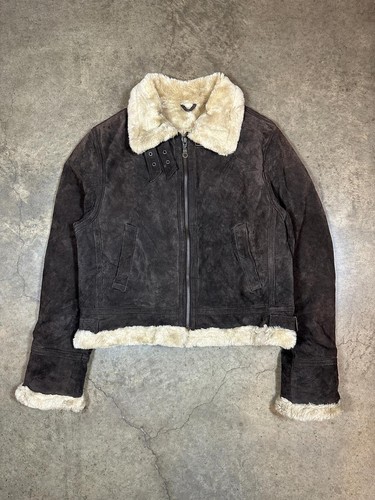 Vintage shearling flight - shearling,
