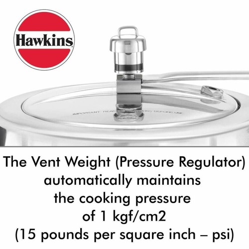 Hawkins pressure cookers vent - hawkins,