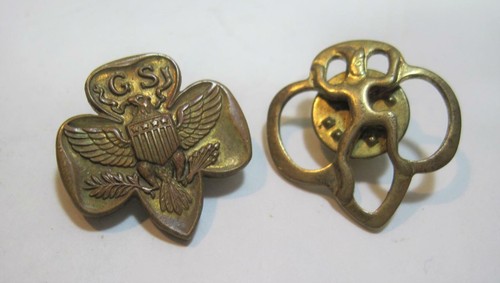 Lot old vintage pins - of, 2