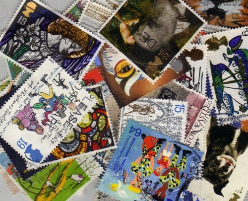 Commemorative stamps - 50, gb