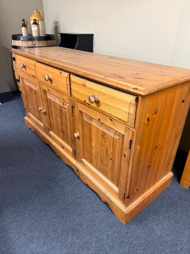 Solid pine sideboard - pine,