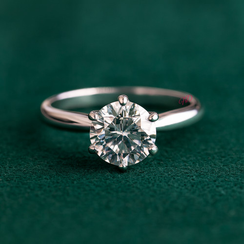 Diamond ring engagement lab - diamond,