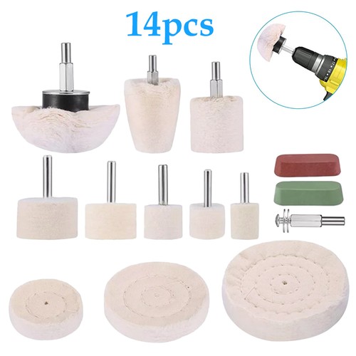 14pc polishing buffing pads - 14pc,