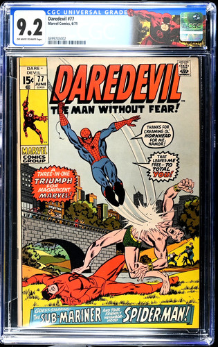 Daredevil cgc 9 - daredevil,