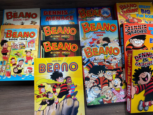 240 beano annuals magazines - beano,