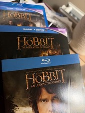 The Hobbit Trilogy on Blueray