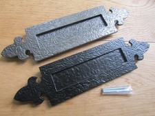 Rustic iron Letter plate