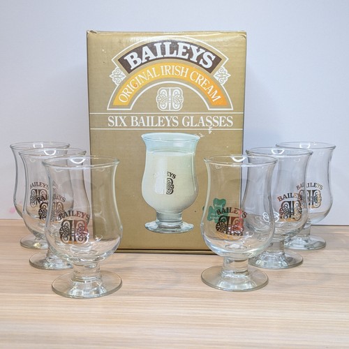 Vintage baileys glasses - baileys,