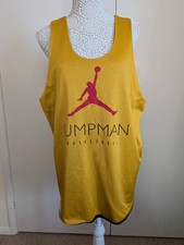 Mens Basketball Reversible Vest. Jumpman. By Nike. Size Large. 