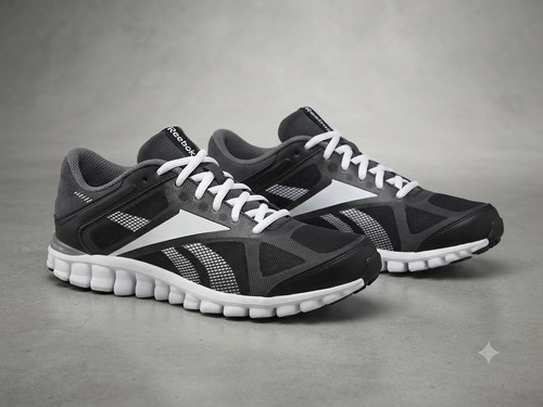 Reebok realflex black white - realflex,